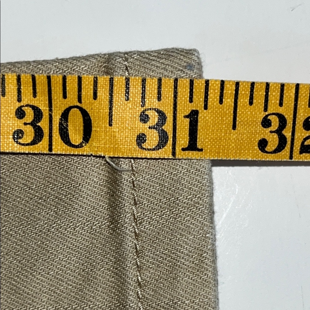 Smoke Rise Men's Slim Tapered Fit Bottom Zipper Cargo Pants 36x32 Khaki Edgy - Picture 15 of 15